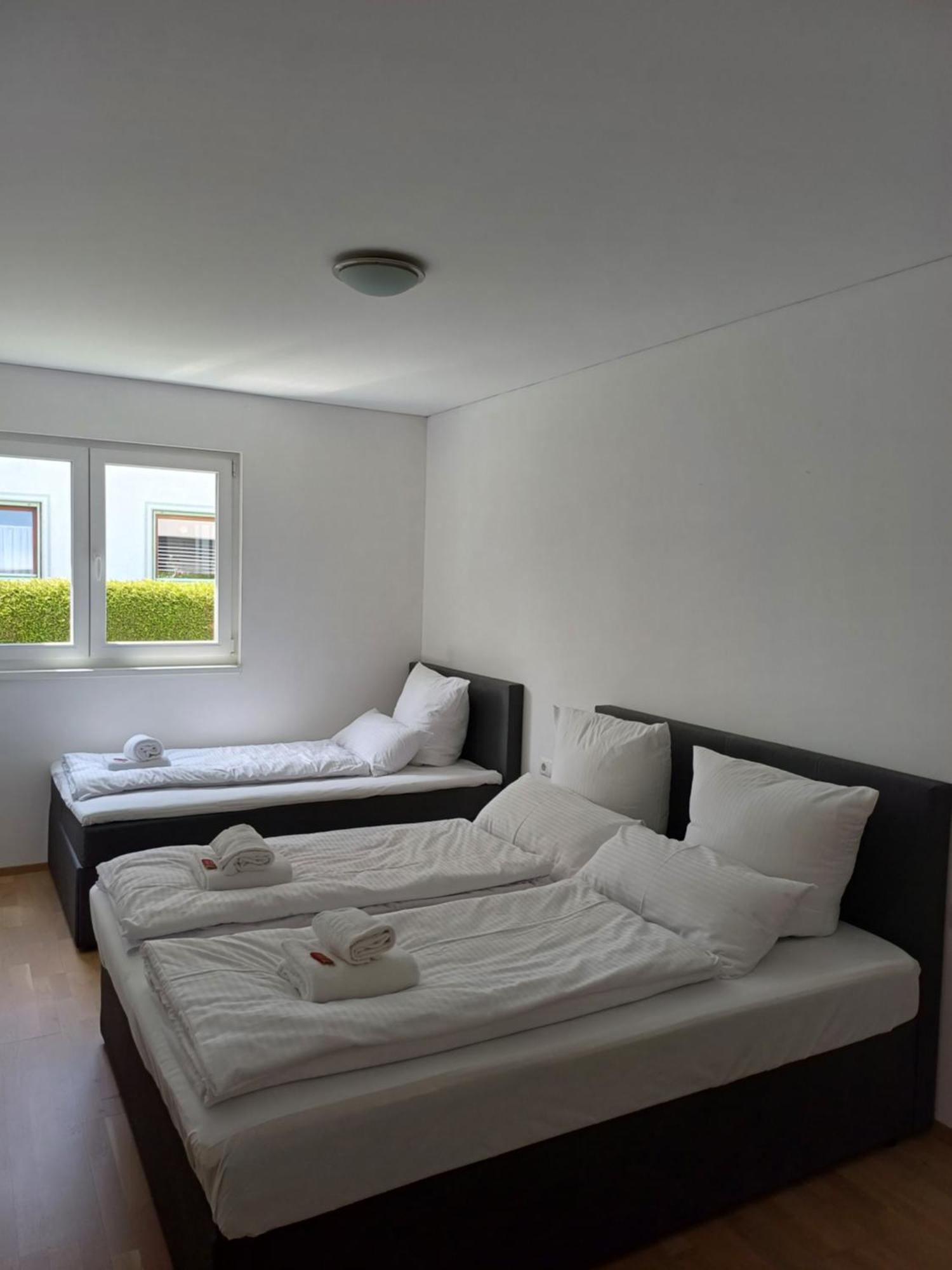 Crown Living Design Apartment - Gratis Parkplatz - Wlan - Kueche - Self Check-In Altach Bagian luar foto